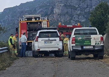 La mejora en la situación de los incendios espera devolver a los vecinos de Cardaño a casa