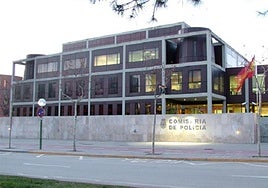Imagen de la Comisaría de Policía Nacional en Burgos.