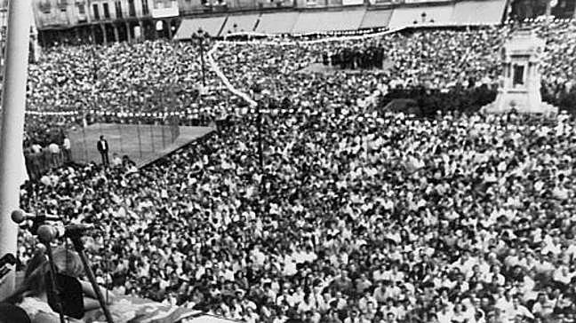 ¿En qué año se dio el primer pregón de la Feria y Fiestas de Valladolid?