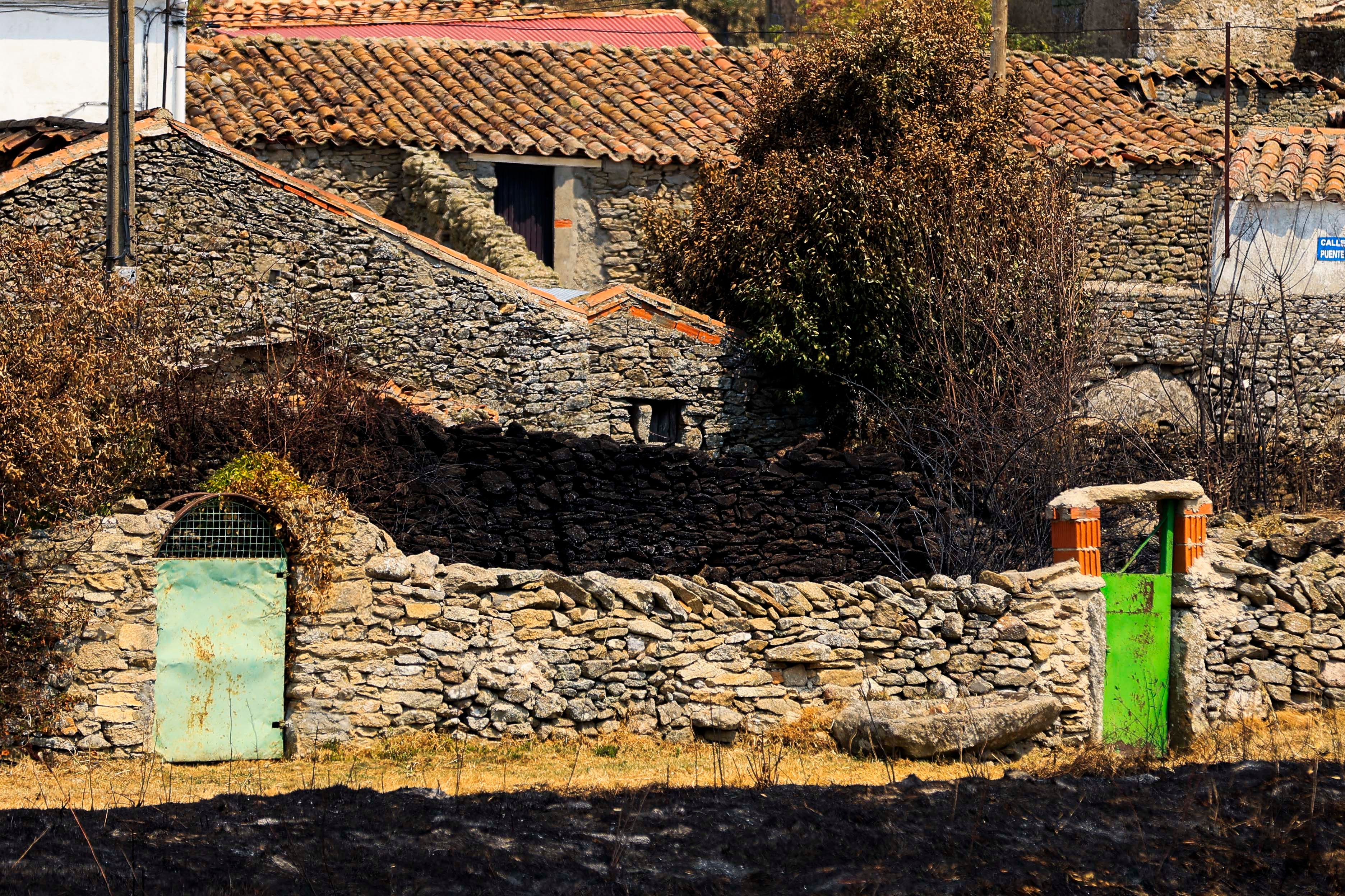 Las imágenes del mayor incendio en la provincia de Salamanca