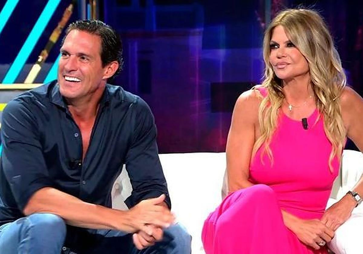 Makoke junto a su pareja Gonzalo Fernández en '¡De viernes!'.