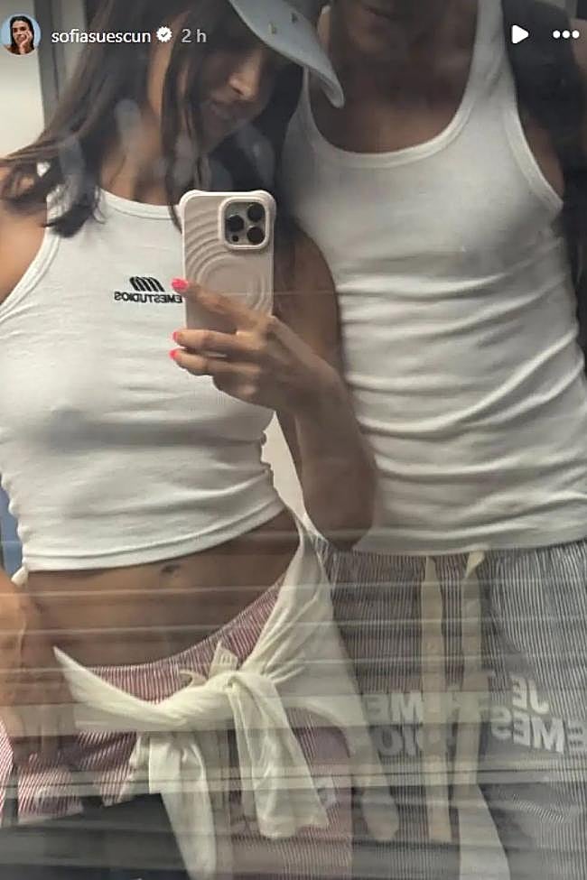 La primera foto que Sofía y Kiko publican después de su confinamiento en casa.