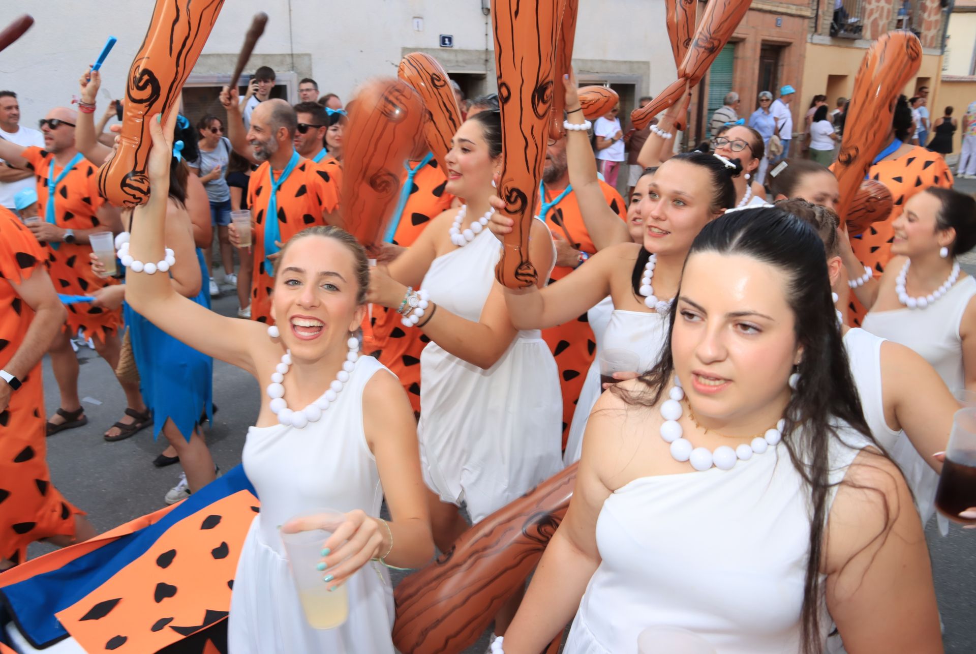 Fotografías del gran desfile de carrozas en Fuentepelayo