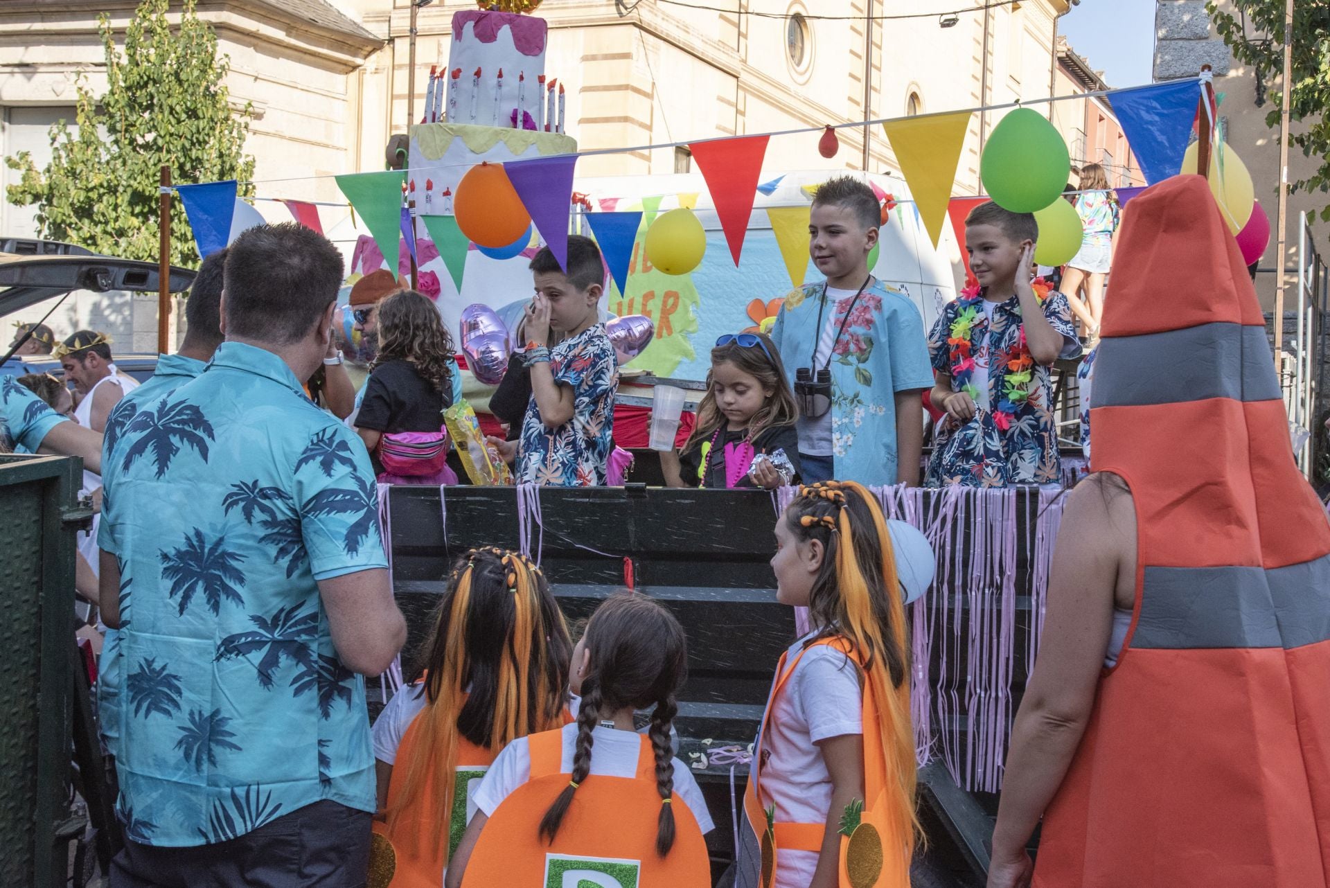 Fotos del inicio de las fiestas de La Granja de San Ildefonso