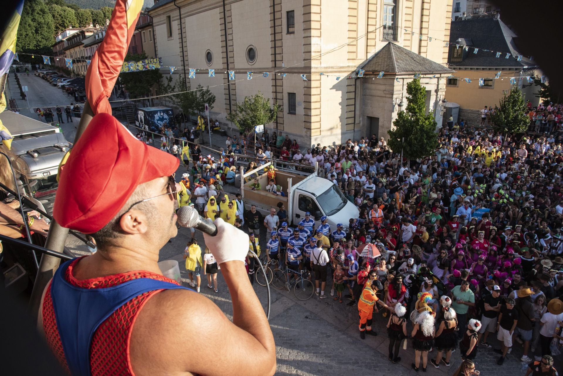 Fotos del inicio de las fiestas de La Granja de San Ildefonso