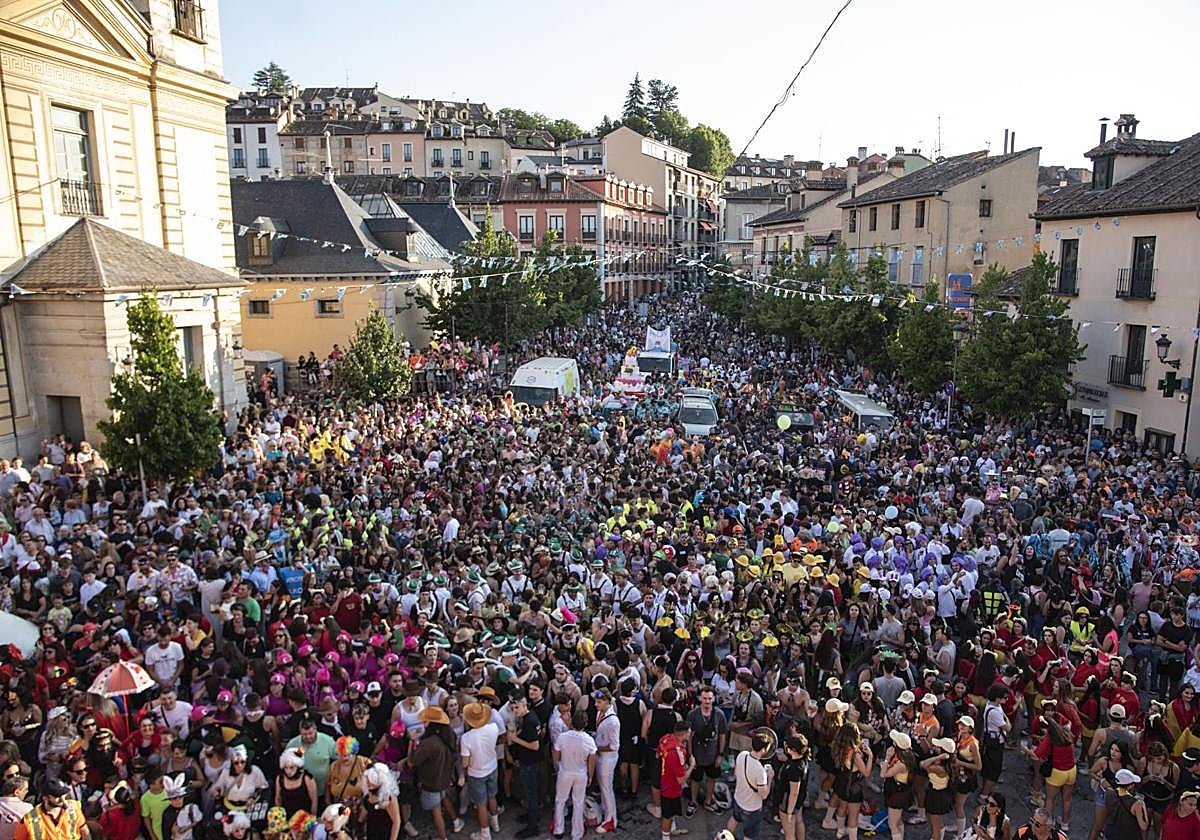 Inicio de las fiestas de San Luis 2025.