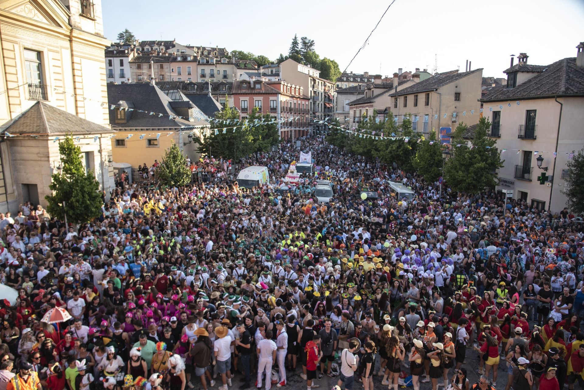 Fotos del inicio de las fiestas de La Granja de San Ildefonso