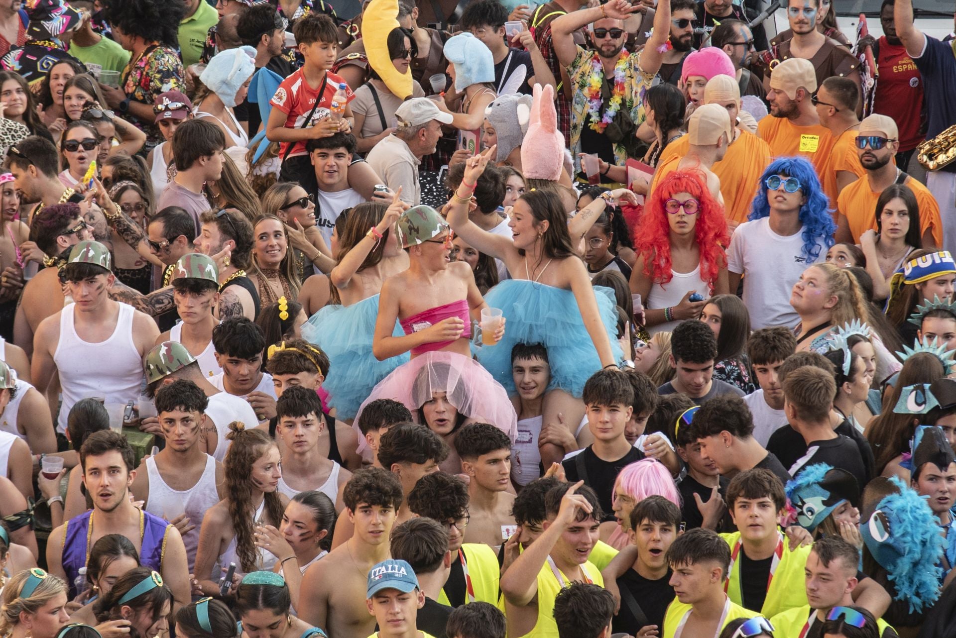 Fotos del inicio de las fiestas de La Granja de San Ildefonso