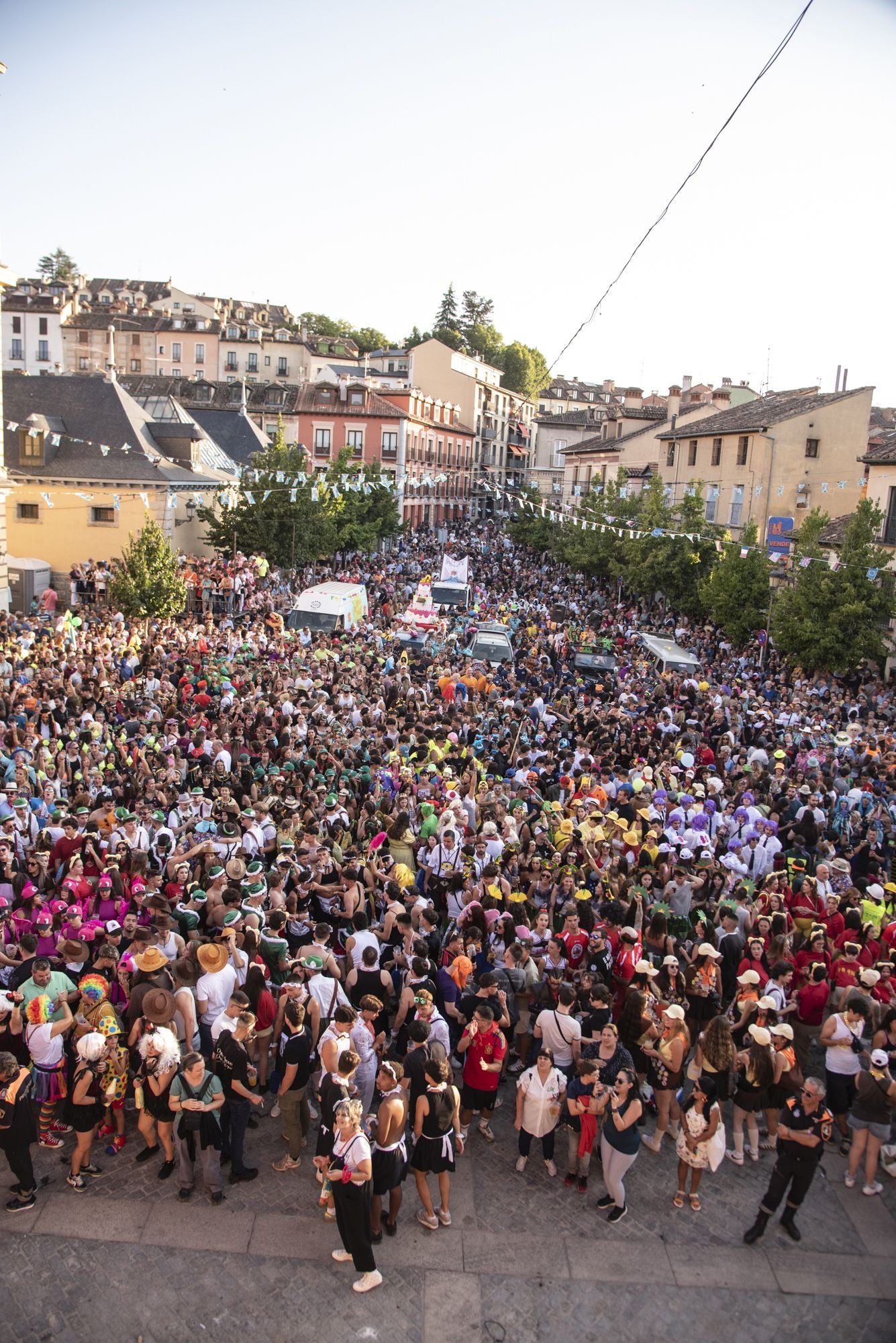 Fotos del inicio de las fiestas de La Granja de San Ildefonso