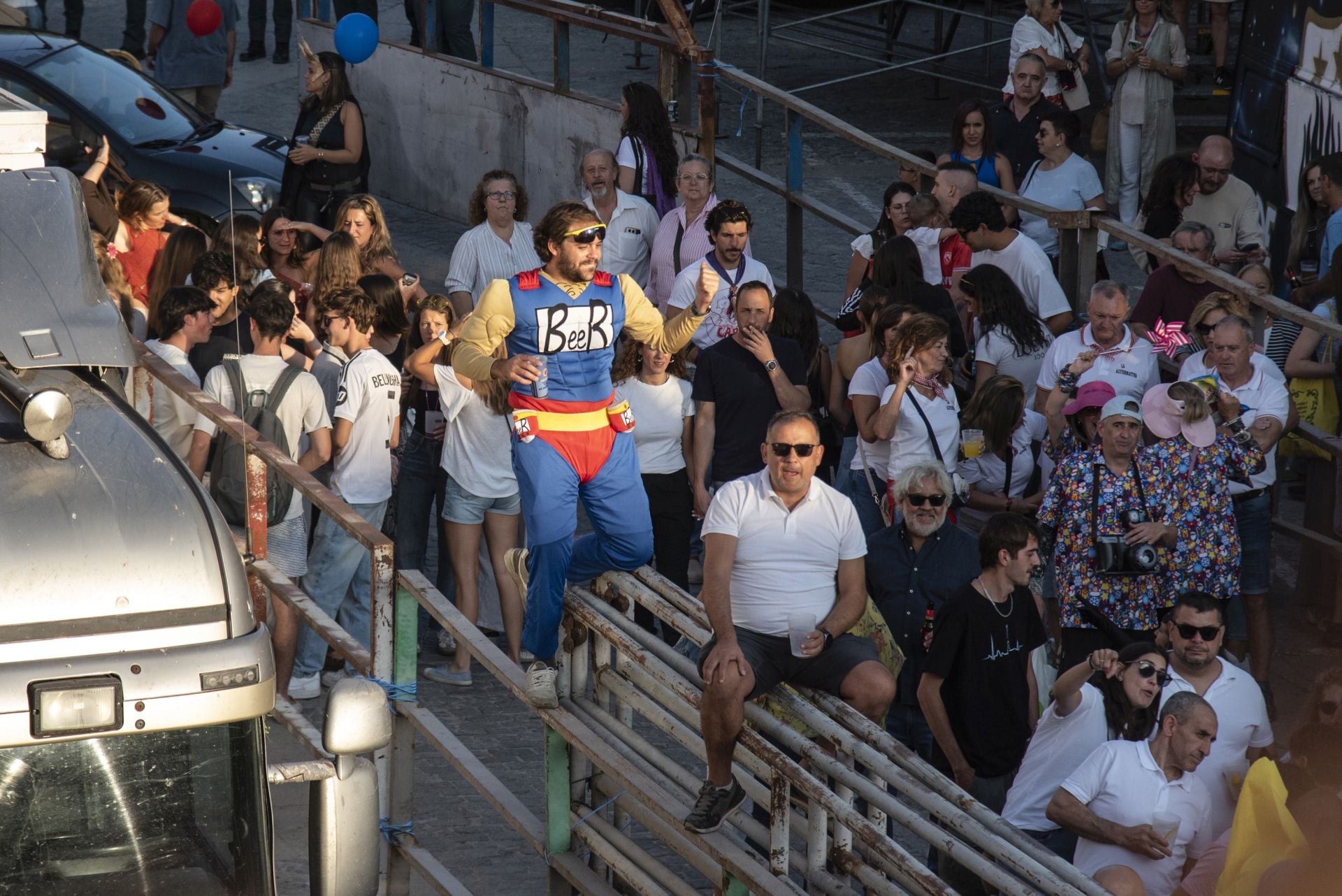 Fotos del inicio de las fiestas de La Granja de San Ildefonso