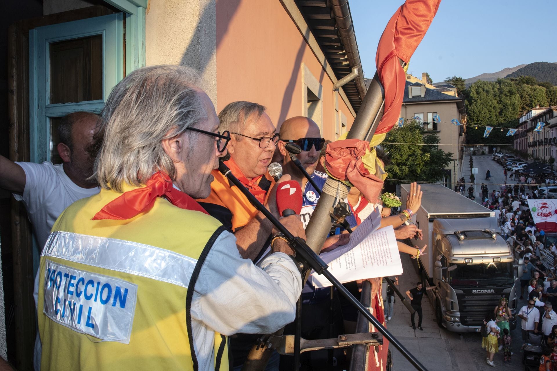 Fotos del inicio de las fiestas de La Granja de San Ildefonso