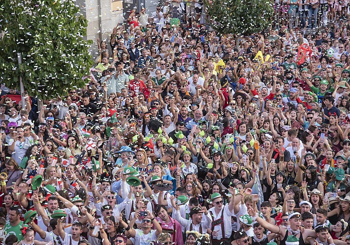 Comienzo de las fiestas de La Granja de San Ildefonso.