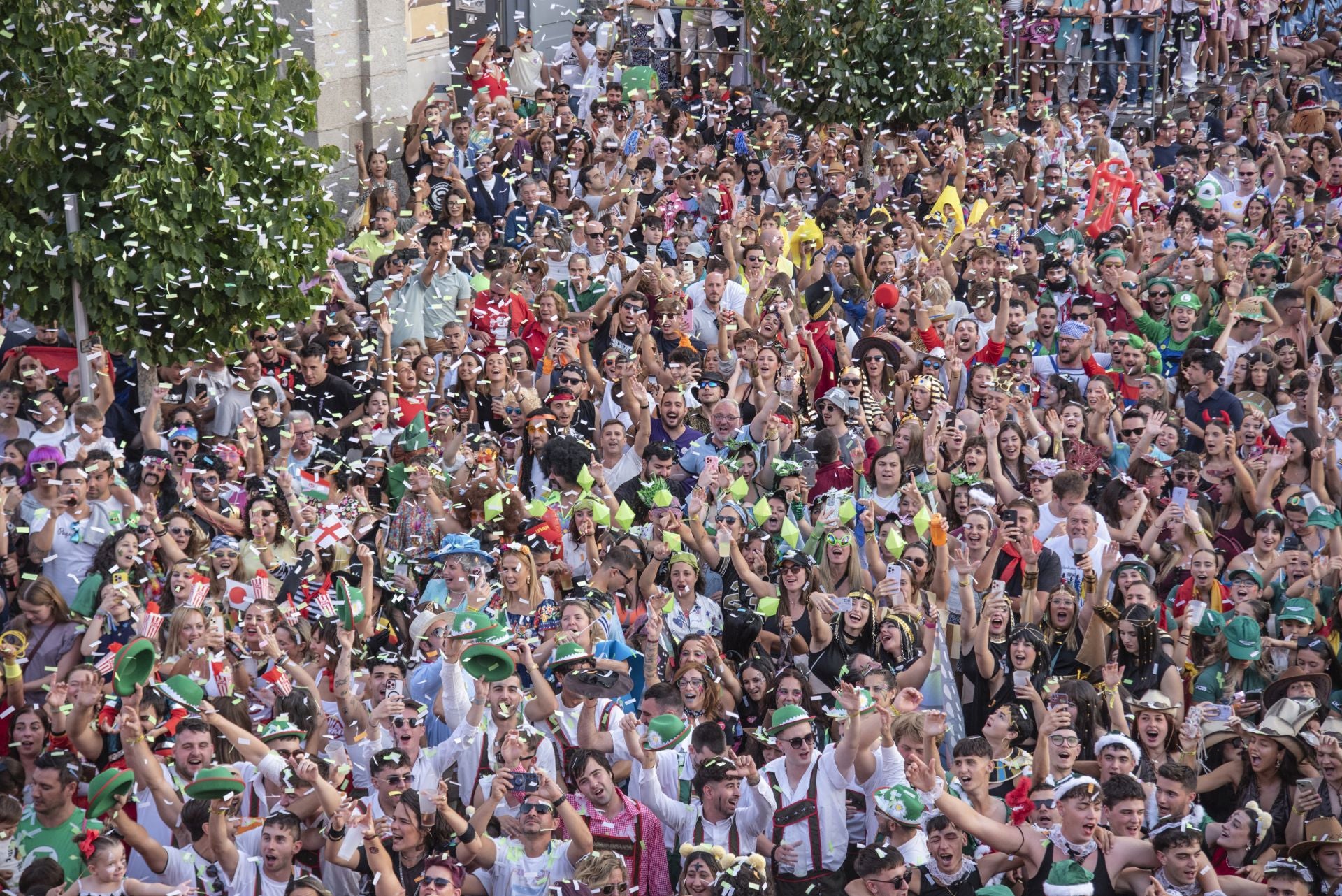 Fotos del inicio de las fiestas de La Granja de San Ildefonso