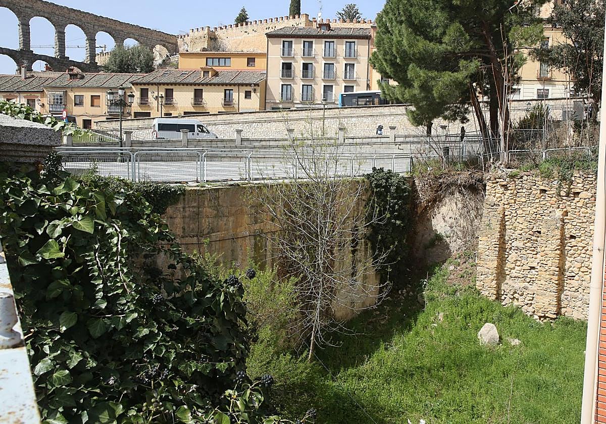 Lugar donde se ubicará el centro de interpretación del Acueducto.