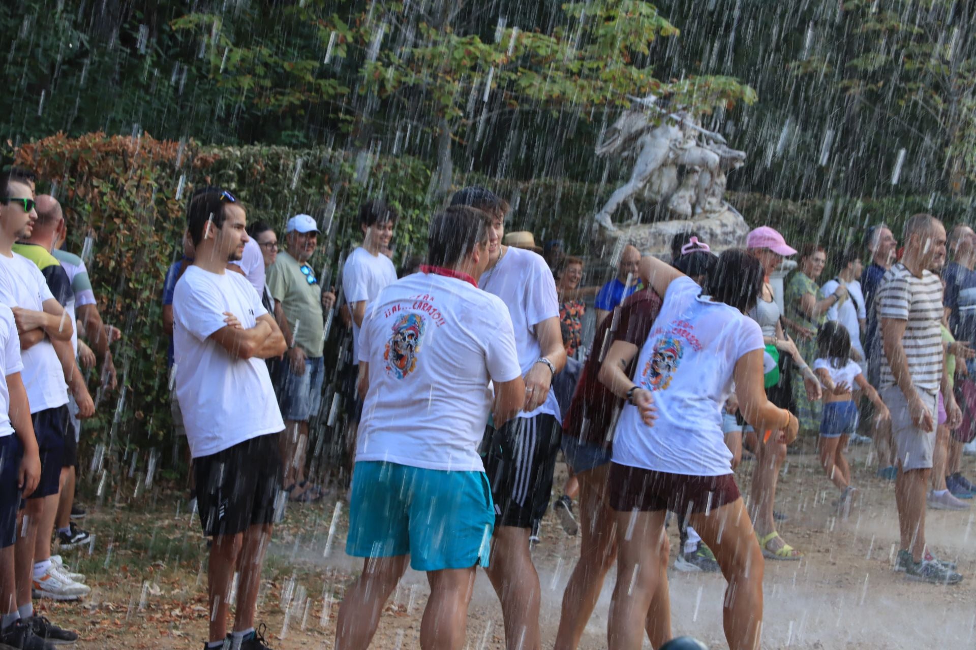 Las fuentes de La Granja, en imágenes