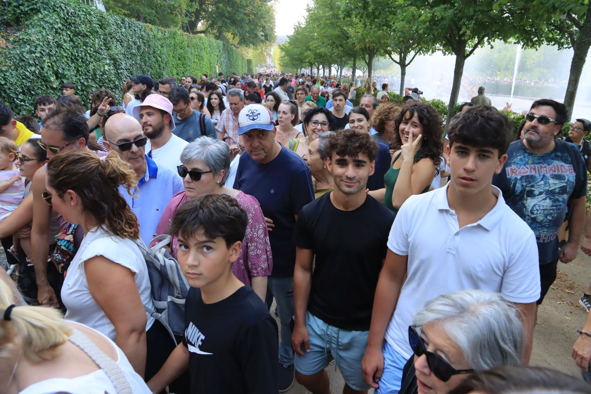 Las fuentes de La Granja, en imágenes