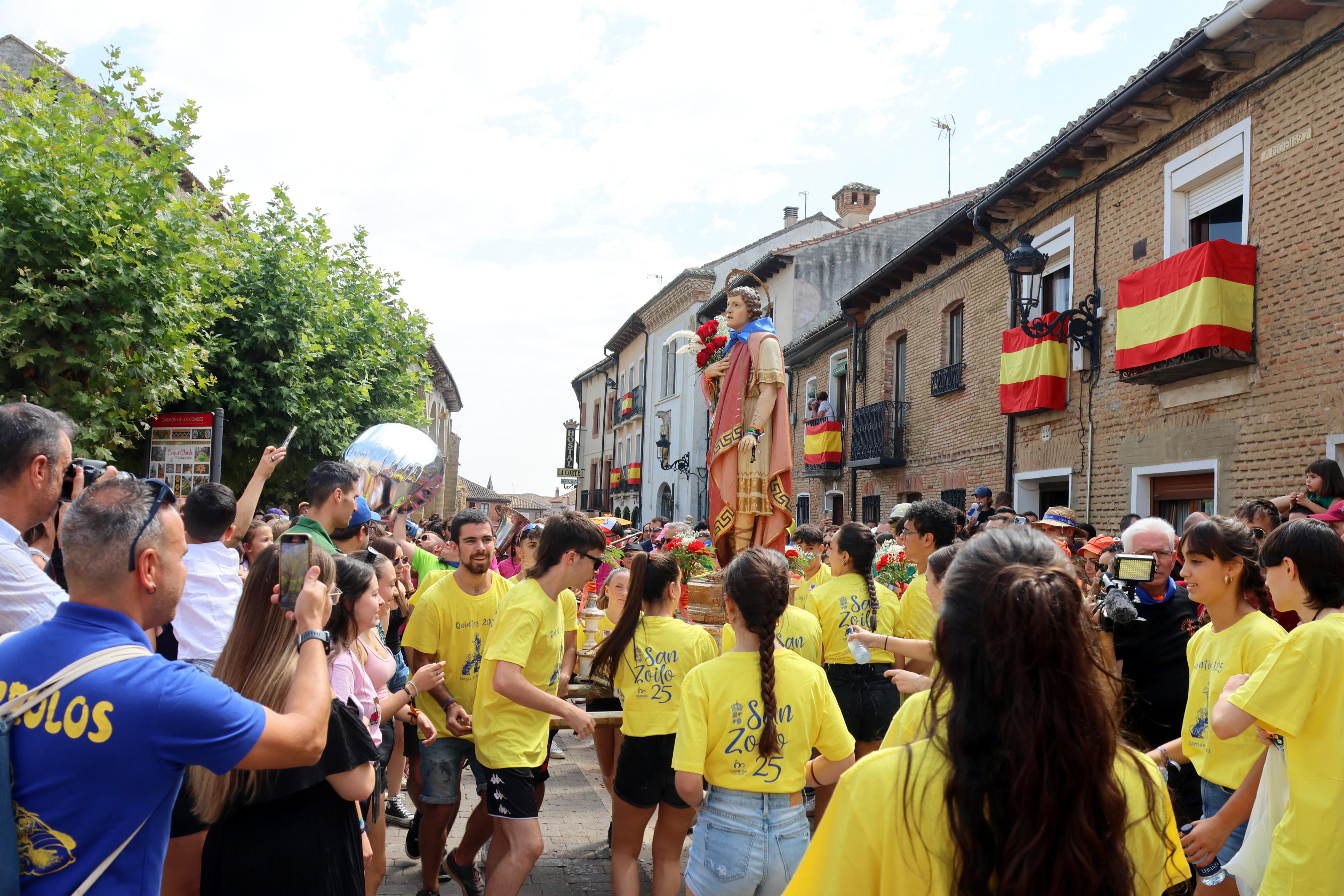 Los Quintos de Carrión de los Condes se rinden a San Zoilo