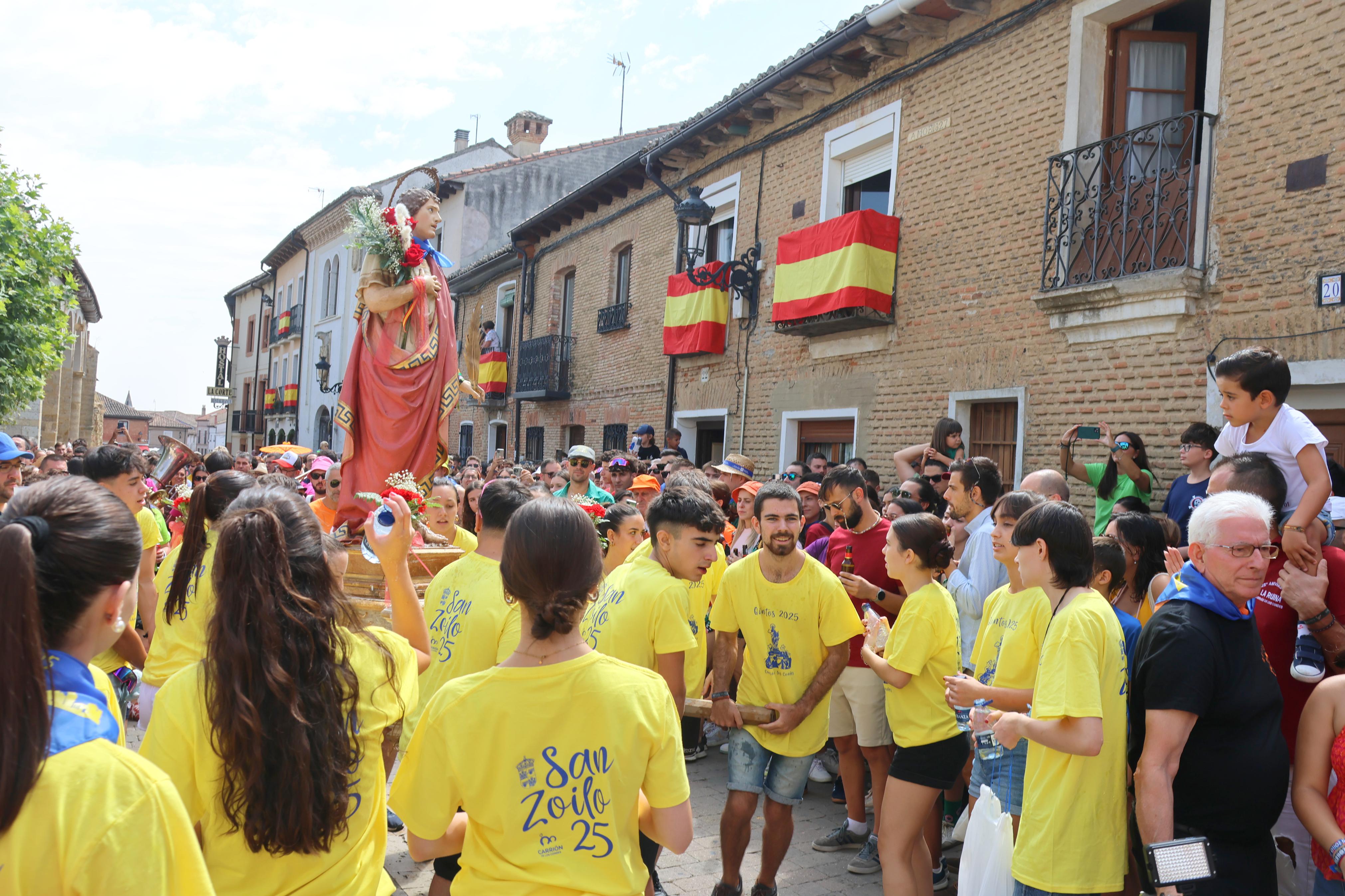 Los Quintos de Carrión de los Condes se rinden a San Zoilo
