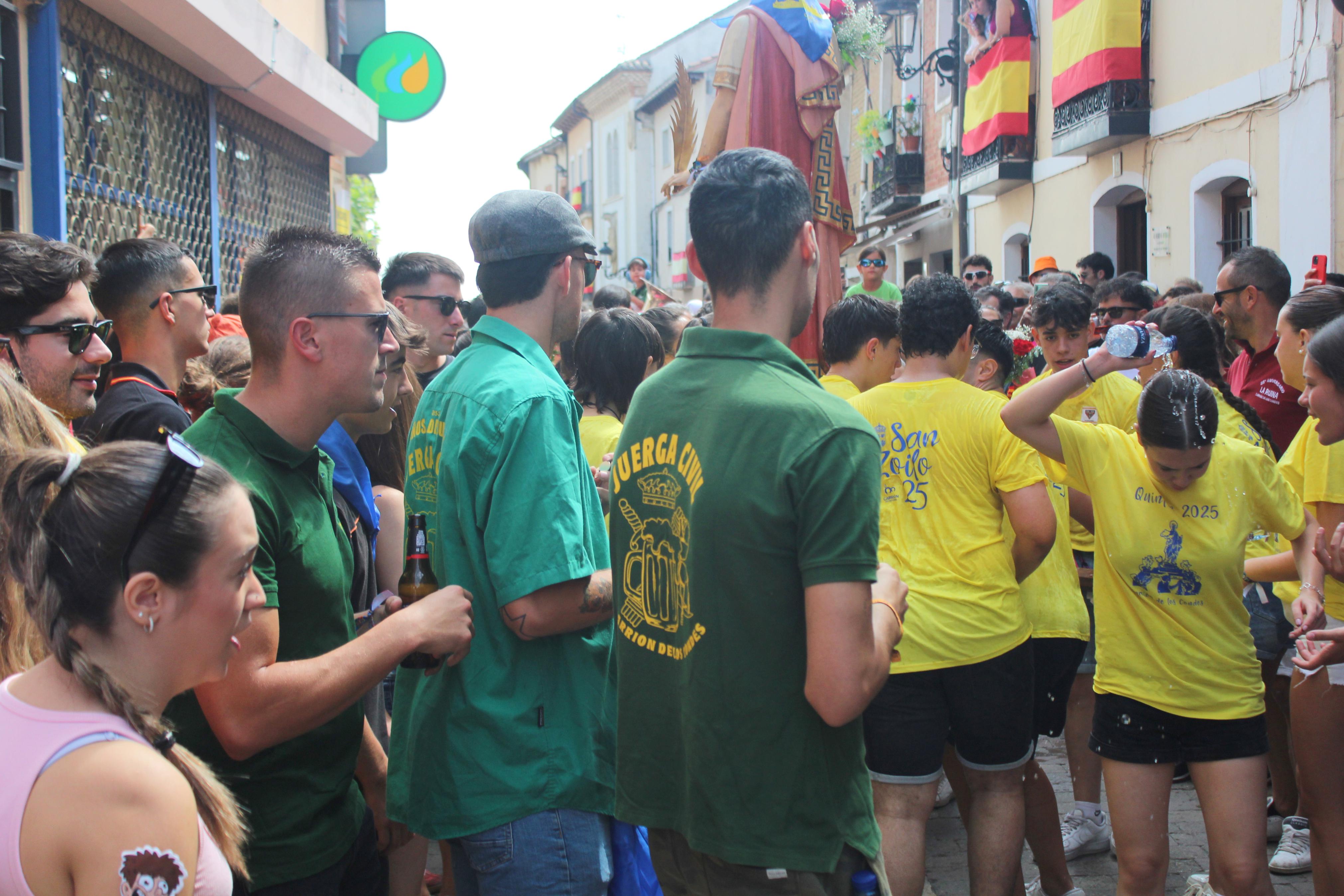 Los Quintos de Carrión de los Condes se rinden a San Zoilo