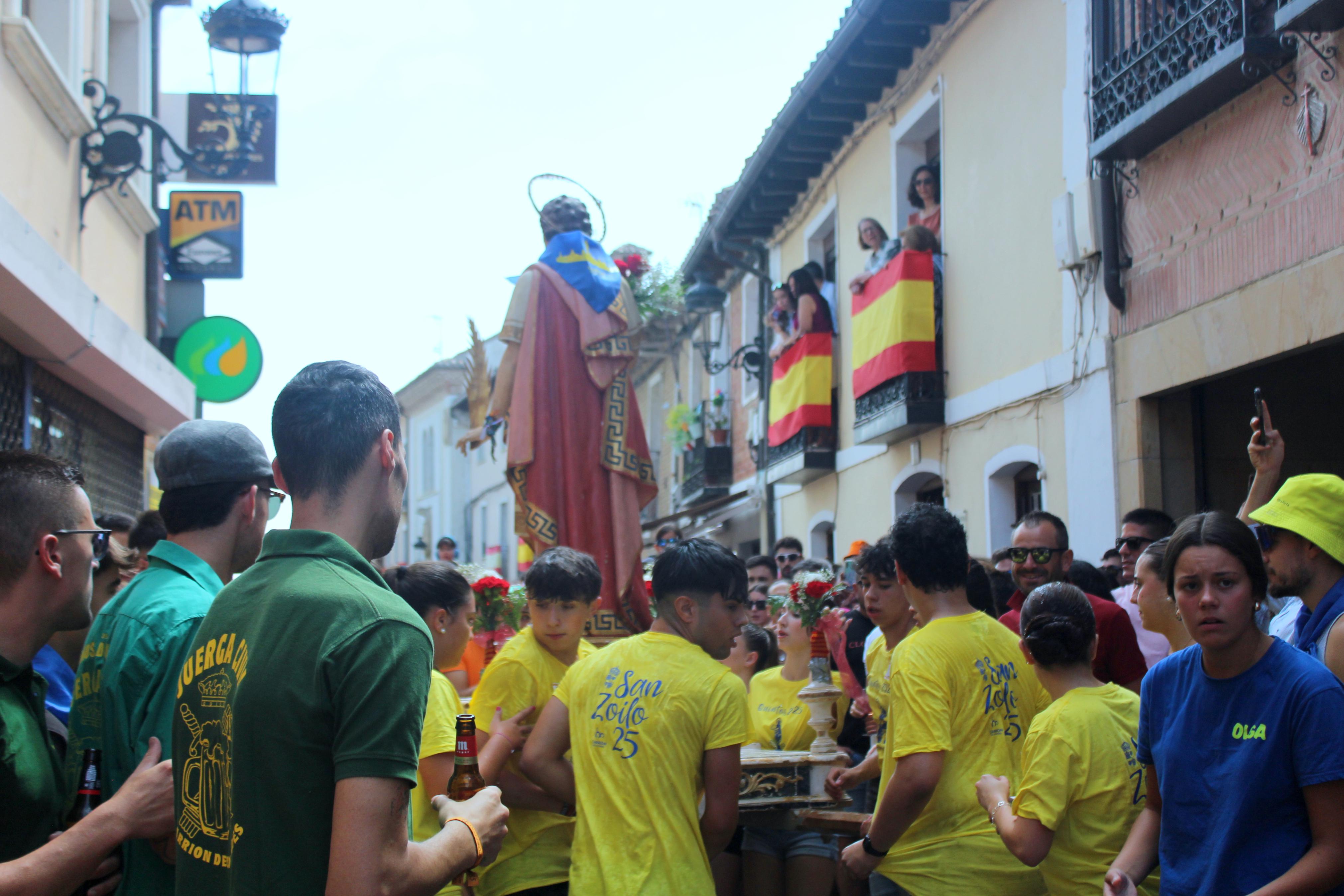 Los Quintos de Carrión de los Condes se rinden a San Zoilo