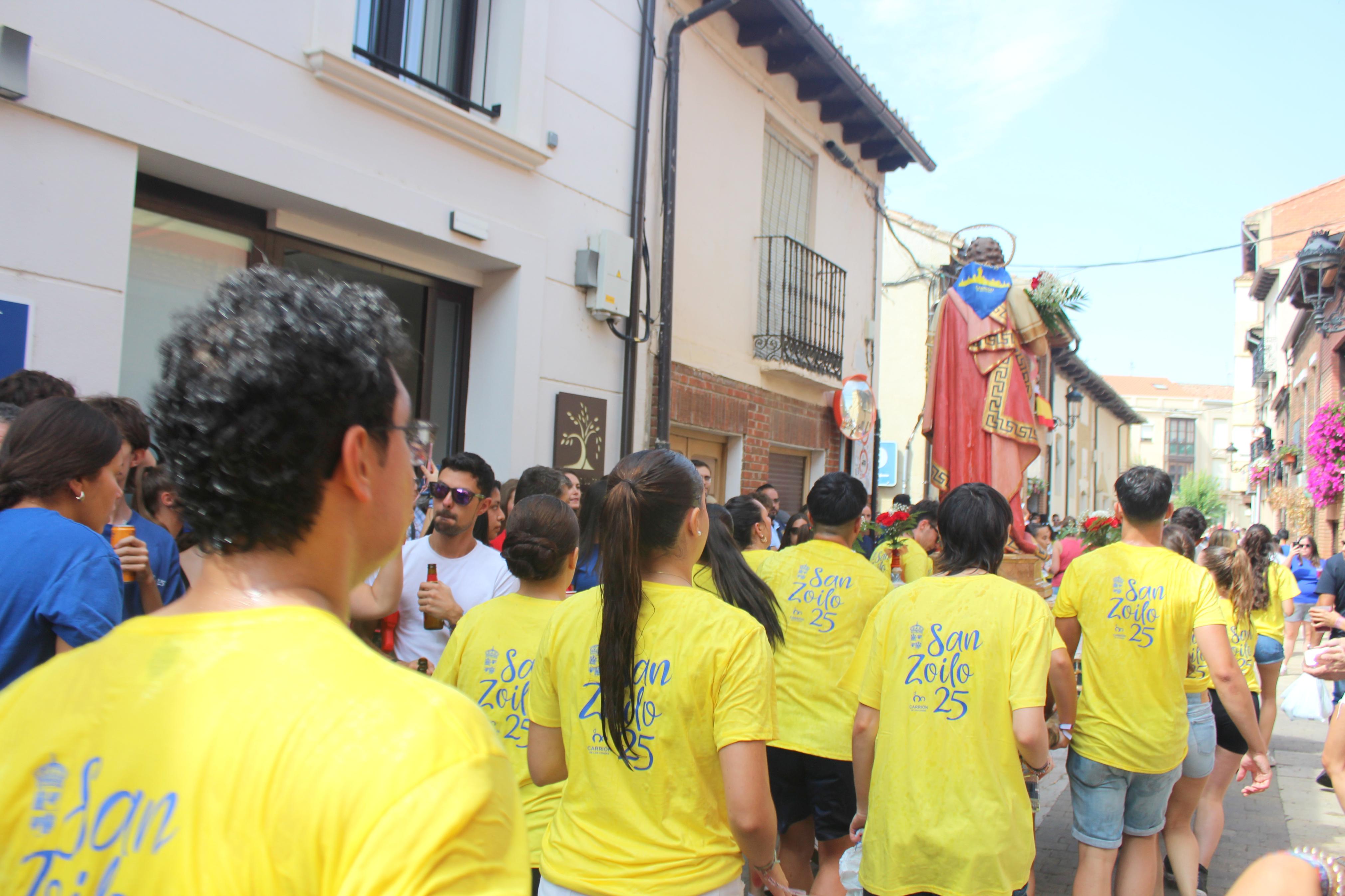 Los Quintos de Carrión de los Condes se rinden a San Zoilo