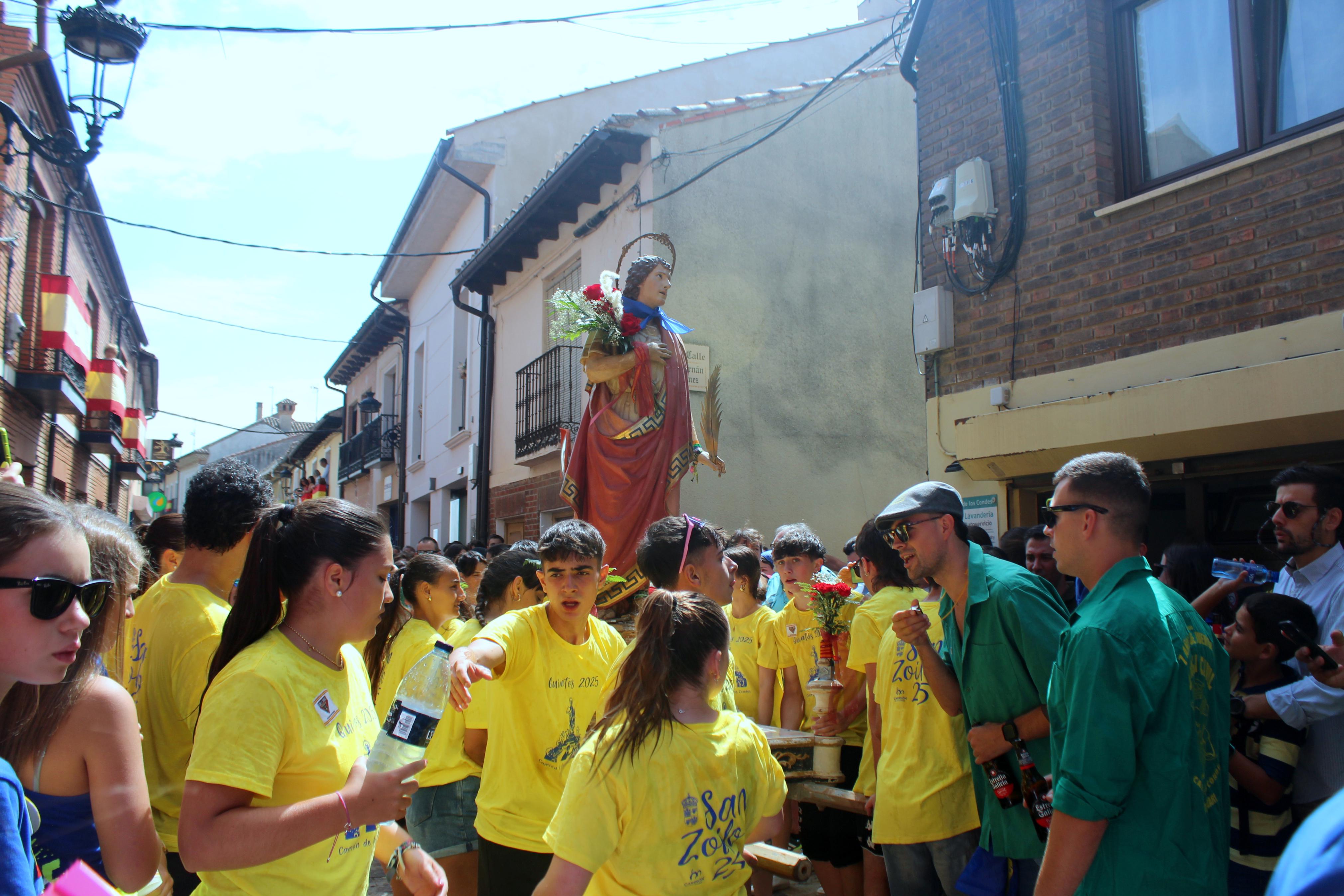 Los Quintos de Carrión de los Condes se rinden a San Zoilo