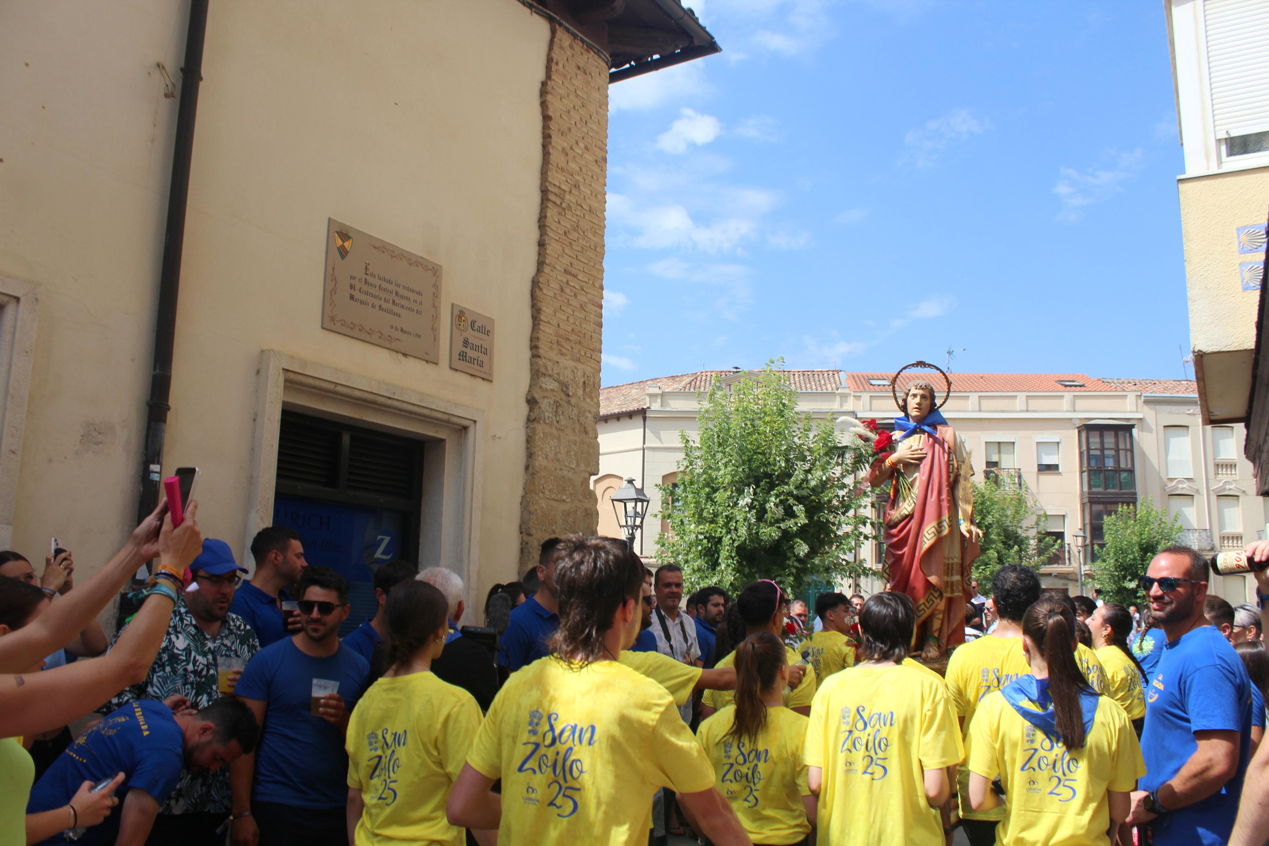 Los Quintos de Carrión de los Condes se rinden a San Zoilo