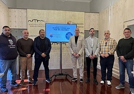 Asistentes a la presentación de la Superliga impulsada por la Diputación de Segovia el pasado mes de abril