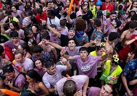 Desfile del peñas de 2024.