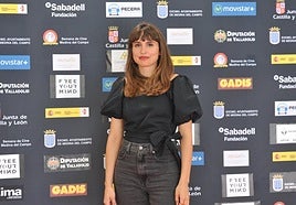 Verónica Echegui, en el Festival de Cine de Medina del Campo en 2021.