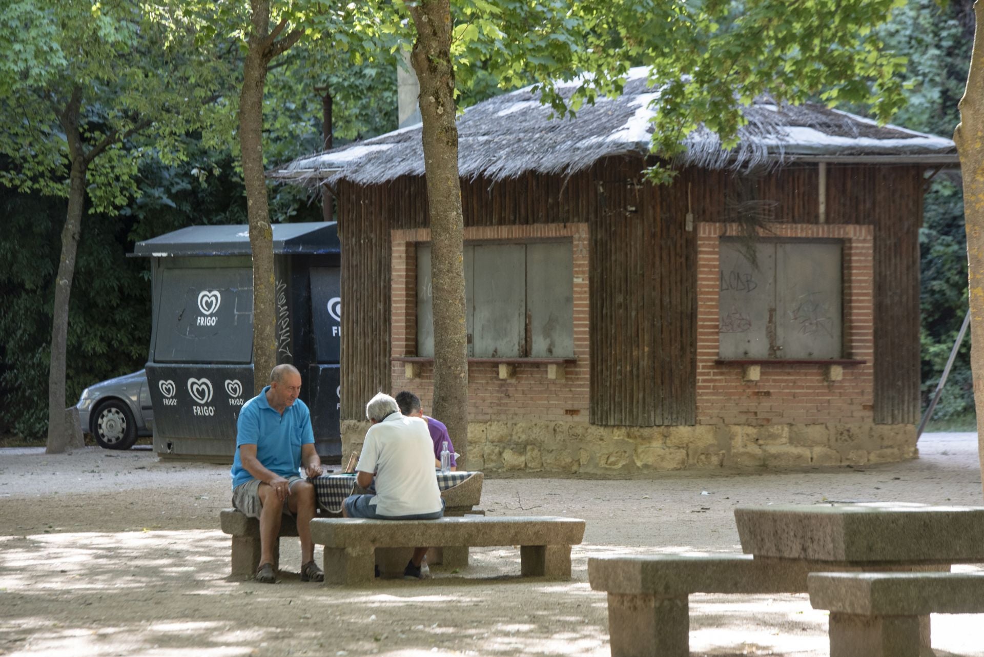 Quiosco de la Fuencisla, en Segovia capital.