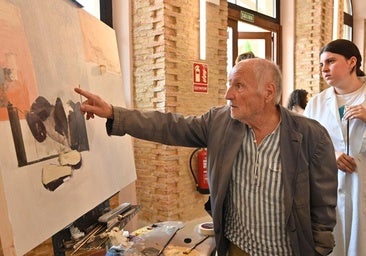 El maestro Antonio López llena de inspiración Paredes de Nava