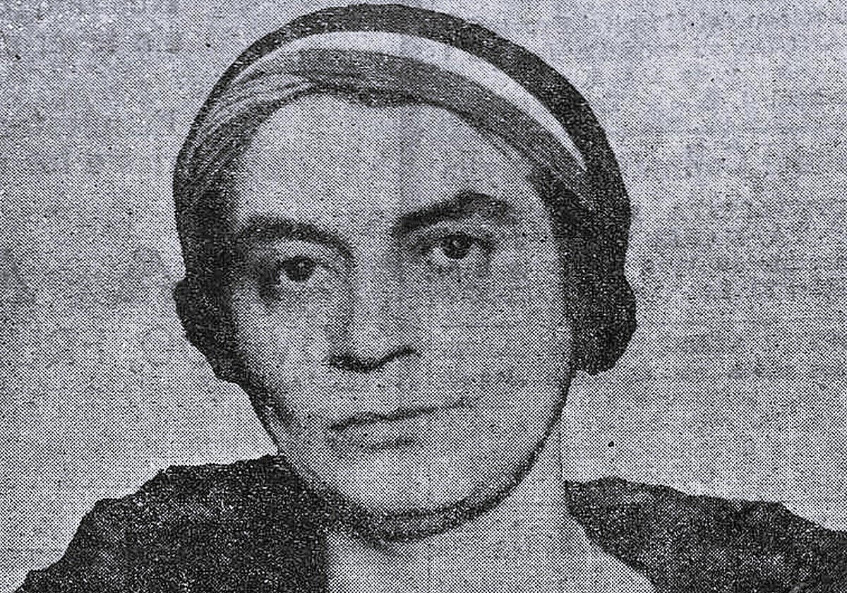 Francisca Bohigas Gavilanes en 1933.