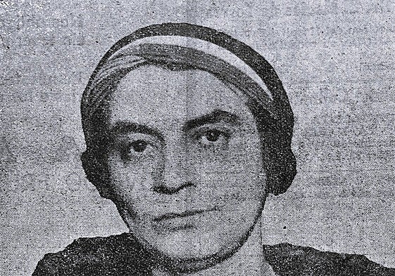 Francisca Bohigas Gavilanes en 1933.