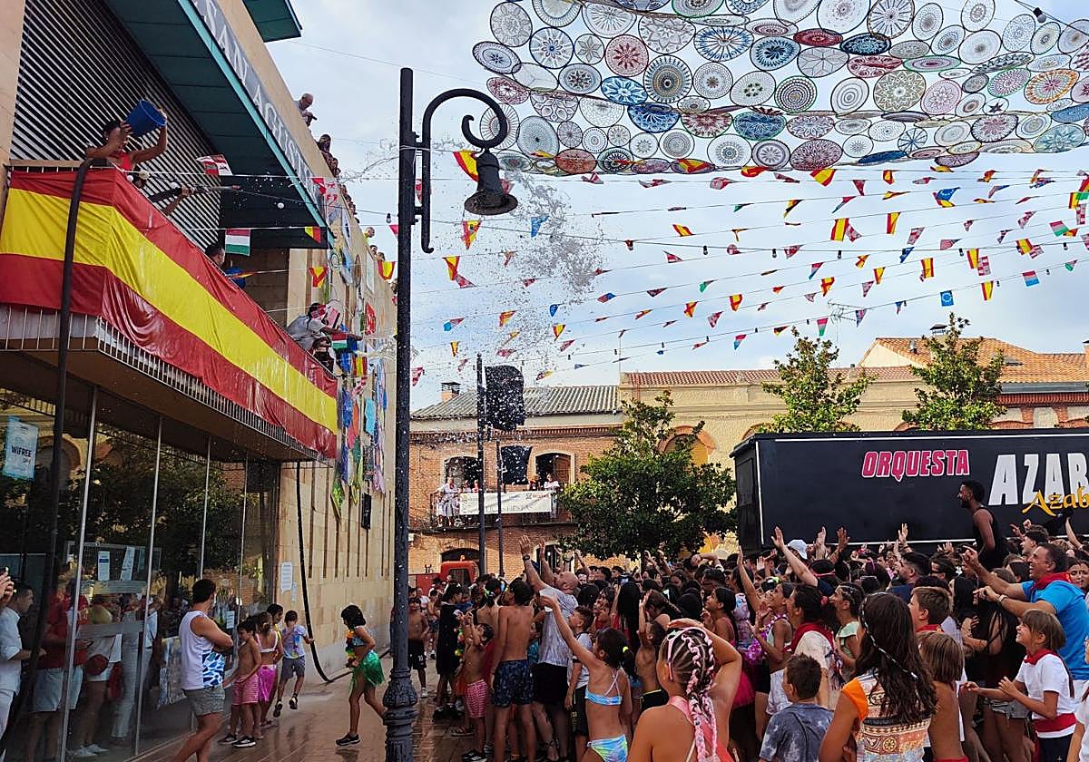 Las imágenes del inicio de las fiestas de Pedrajas