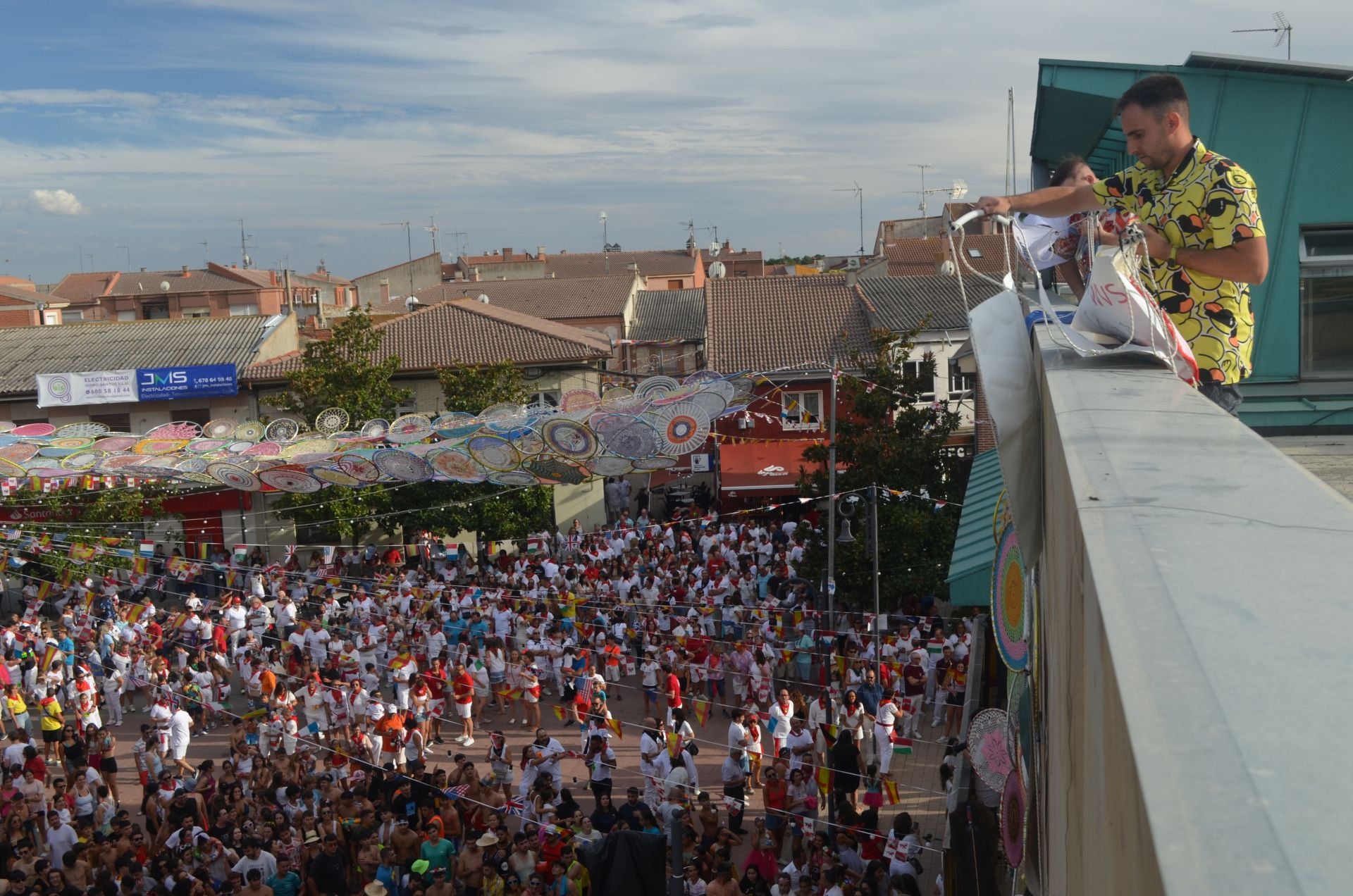 Las imágenes del inicio de las fiestas de Pedrajas