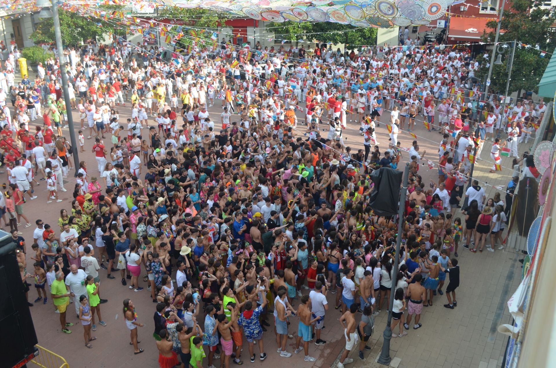 Las imágenes del inicio de las fiestas de Pedrajas