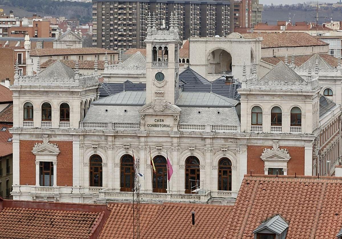 La Casa Consistorial de Valladolid, vista en una imagen de archivo.