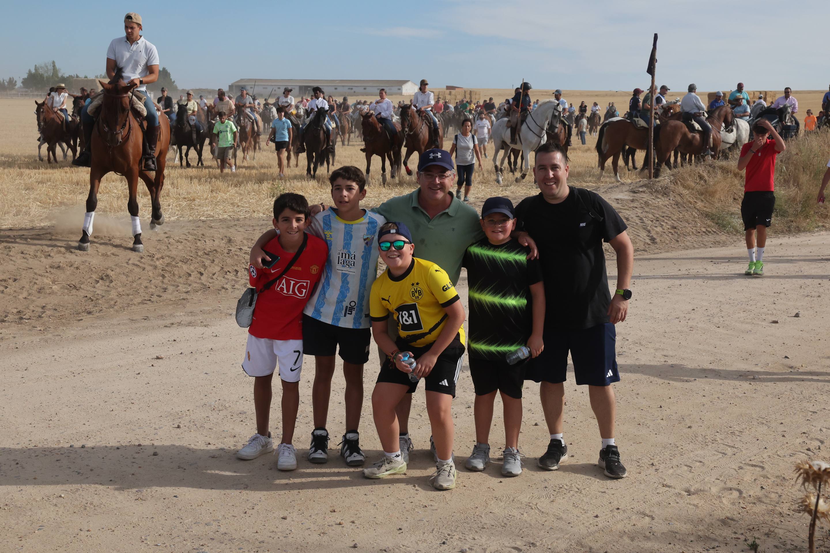 El encierro de bueyes y el desenjaule de novillos de Medina del Campo, en imágenes