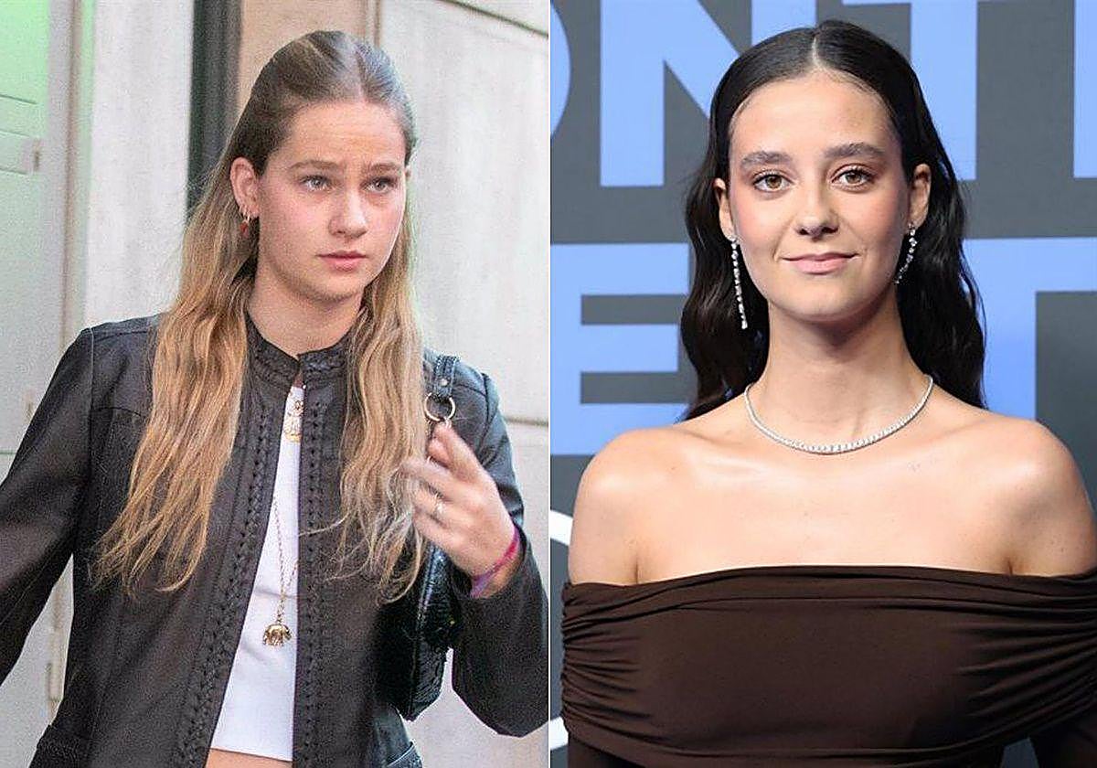 Irene Urdangarin y Victoria de Marichalar.