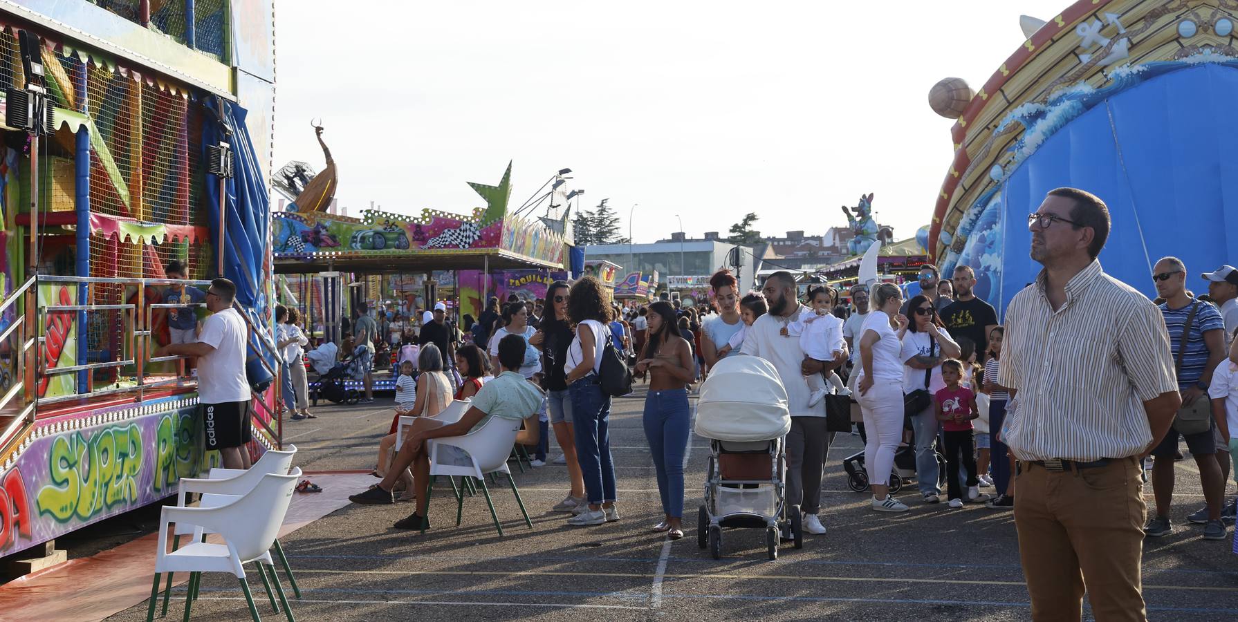 El Recinto Ferial ha dado el chupinazo festivo en Palencia
