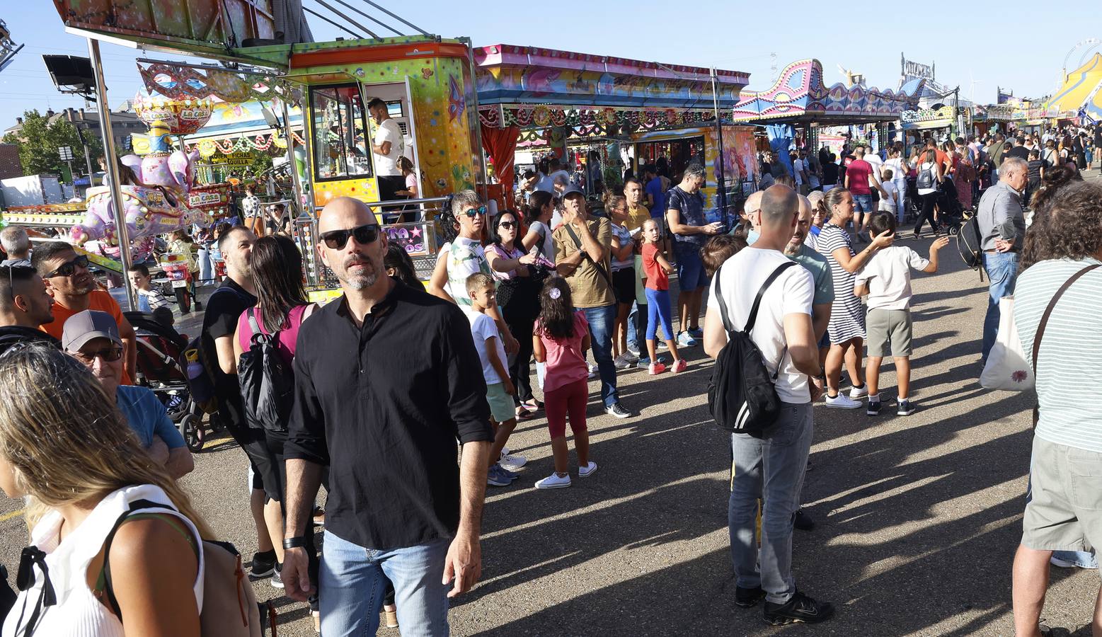 El Recinto Ferial ha dado el chupinazo festivo en Palencia
