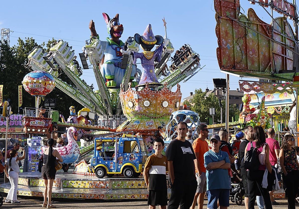 El Recinto Ferial ha dado el chupinazo festivo en Palencia