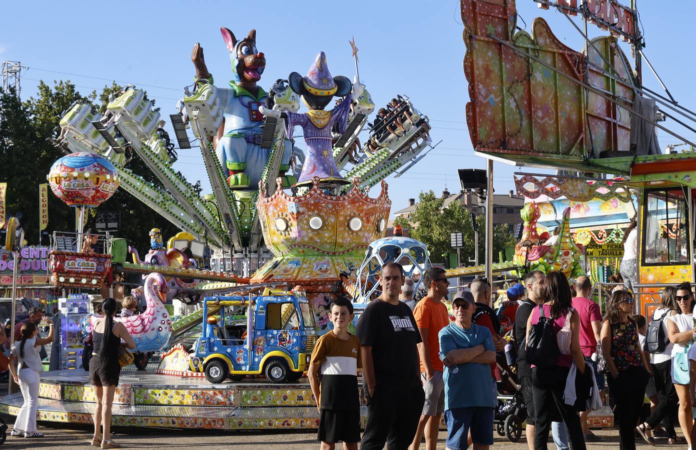 El Recinto Ferial ha dado el chupinazo festivo en Palencia
