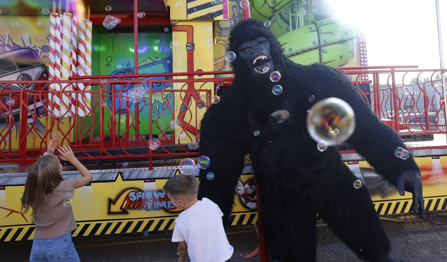 El Recinto Ferial ha dado el chupinazo festivo en Palencia