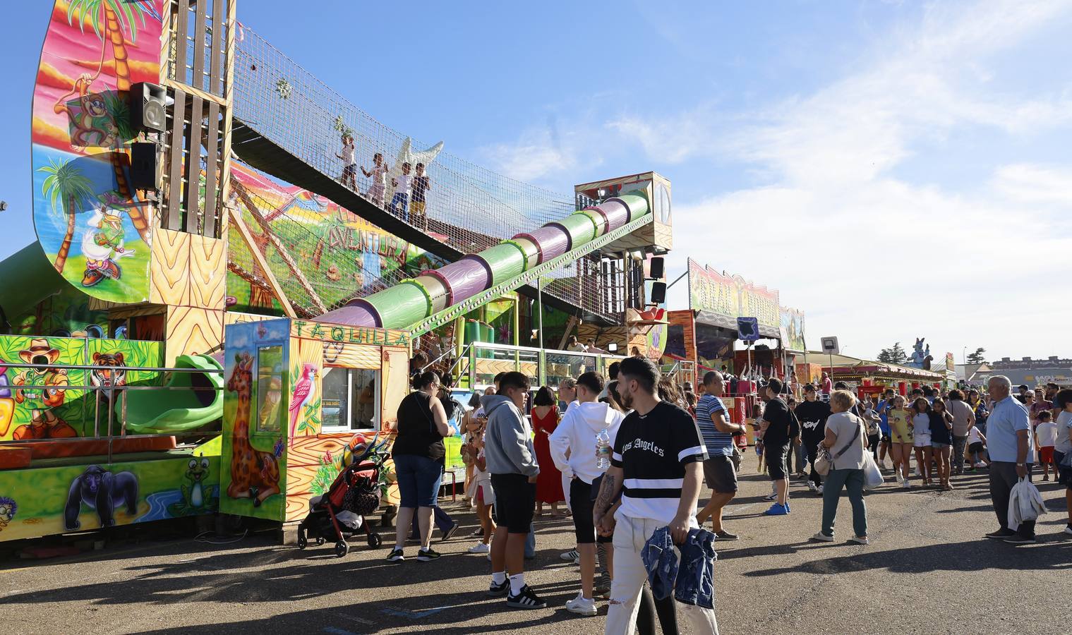El Recinto Ferial ha dado el chupinazo festivo en Palencia