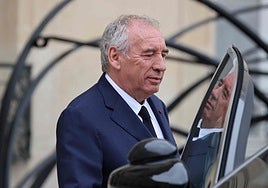 El primer ministro francés, François Bayrou.