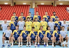 La plantilla del Recoletas Atlético Valladolid para la temporada 2025-26.