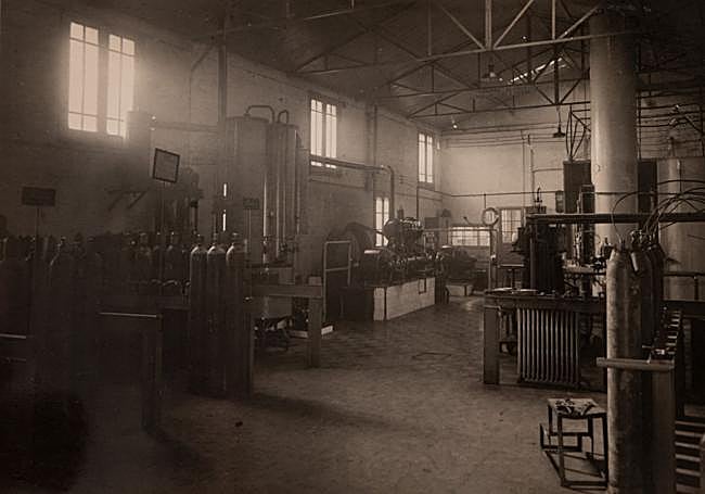 Sala de fabricación de electrodos de Autógena Martínez.