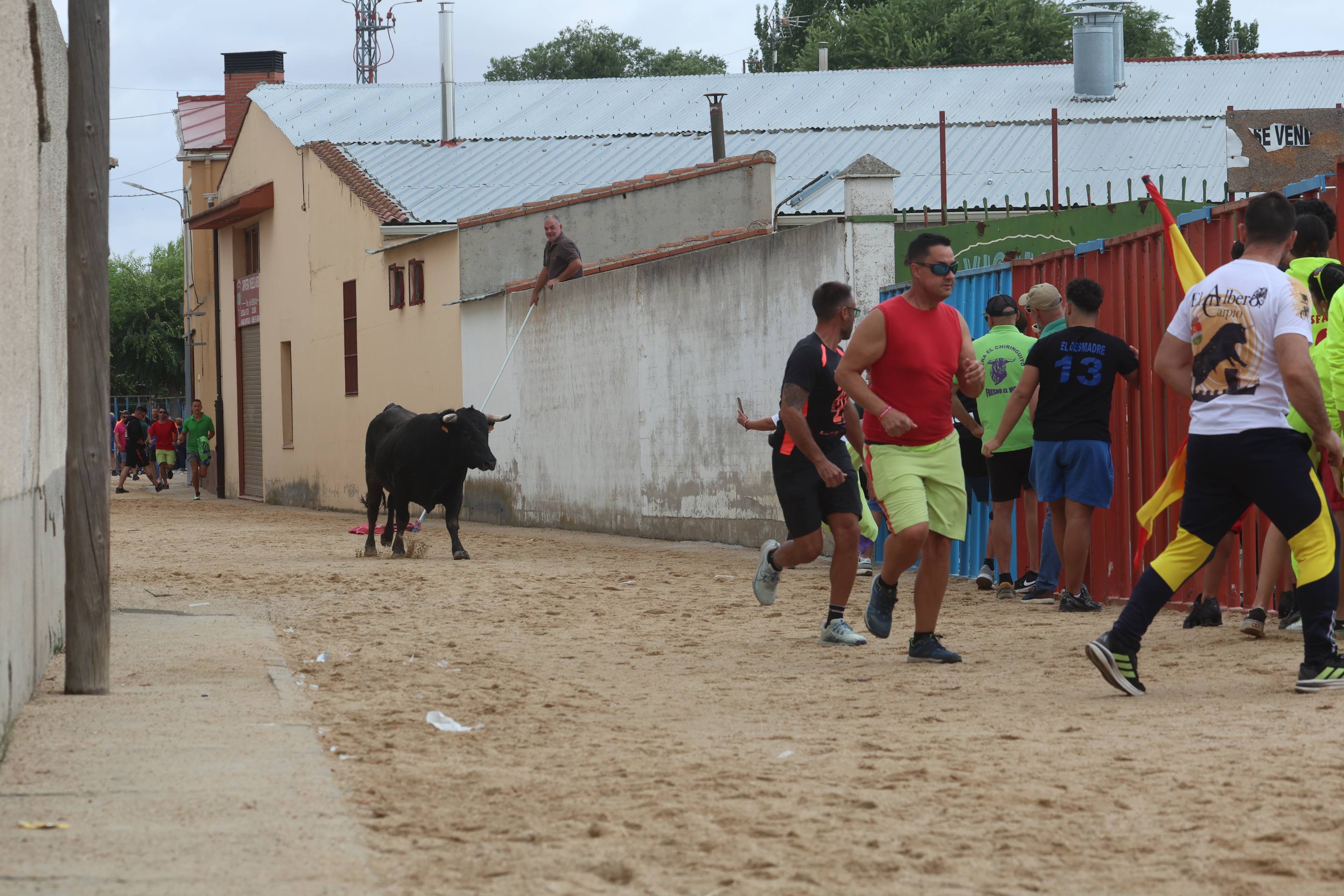 Las imágenes del encierro en Fresno el Viejo